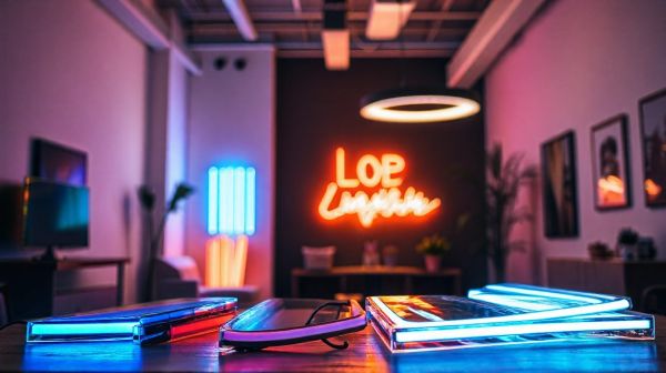 5 façons créatives de selector votre néon LED décoratif