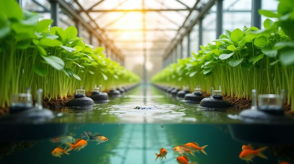 Découvrez l'aquaponie : cultivez plantes et poissons ensemble