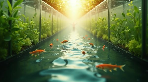 L'aquaponie, une méthode étonnante pour allier poissons et plantes